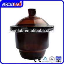 JOAN Lab Amber Glass Desiccator With Porcelain Plate Supplier